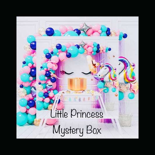 Princess-Themed Mystery Birthday Party Box-Enchanting Beauty and Party Products for a Royal Celebration