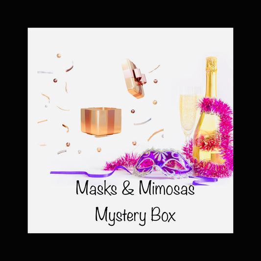 Masks & Mimosas Themed Party Boxes