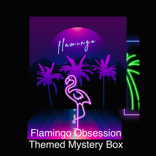 Flamingo Obsession Themed Party Boxes